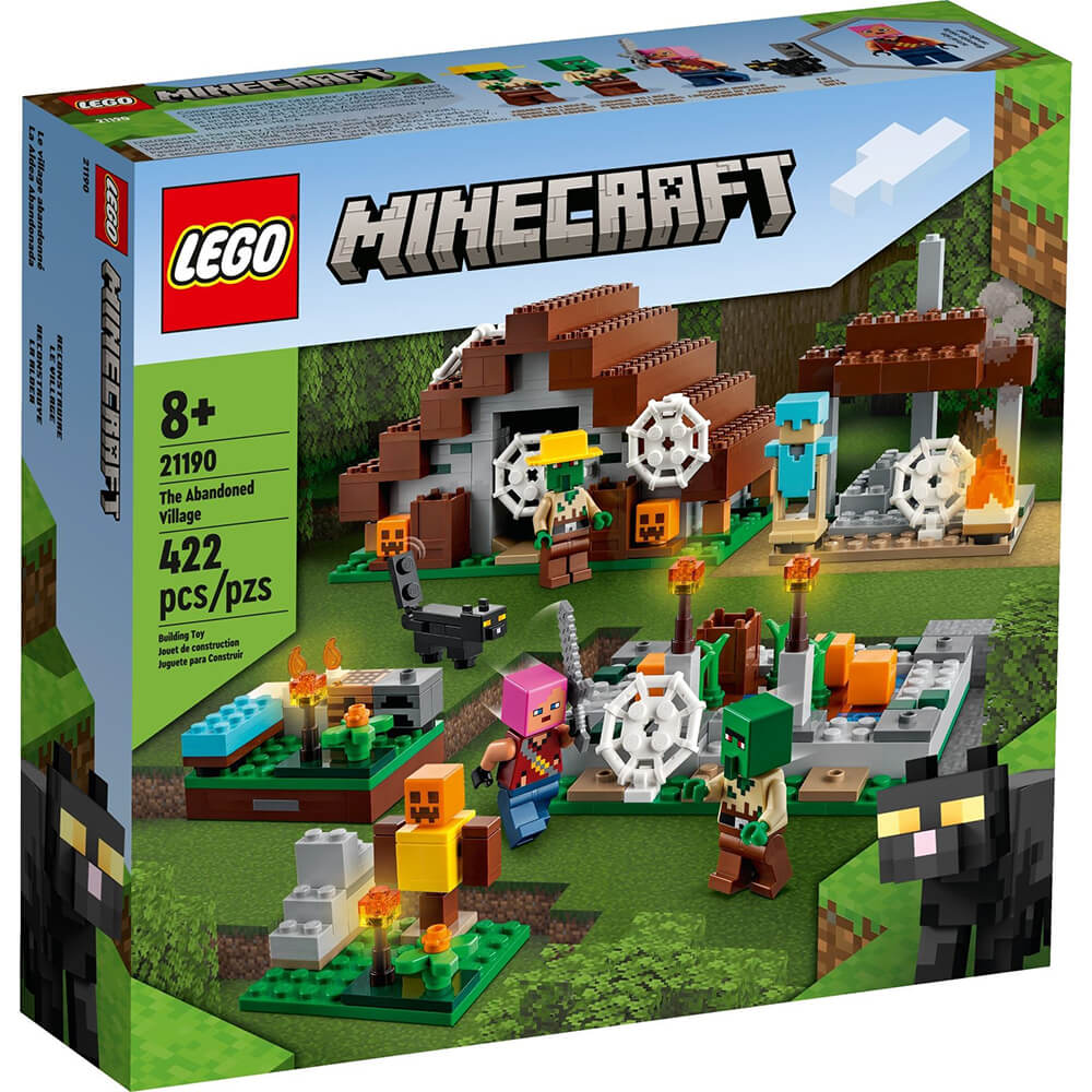 LEGO® Minecraft® The Abandoned Village 21190 Building Kit (422 Pieces)