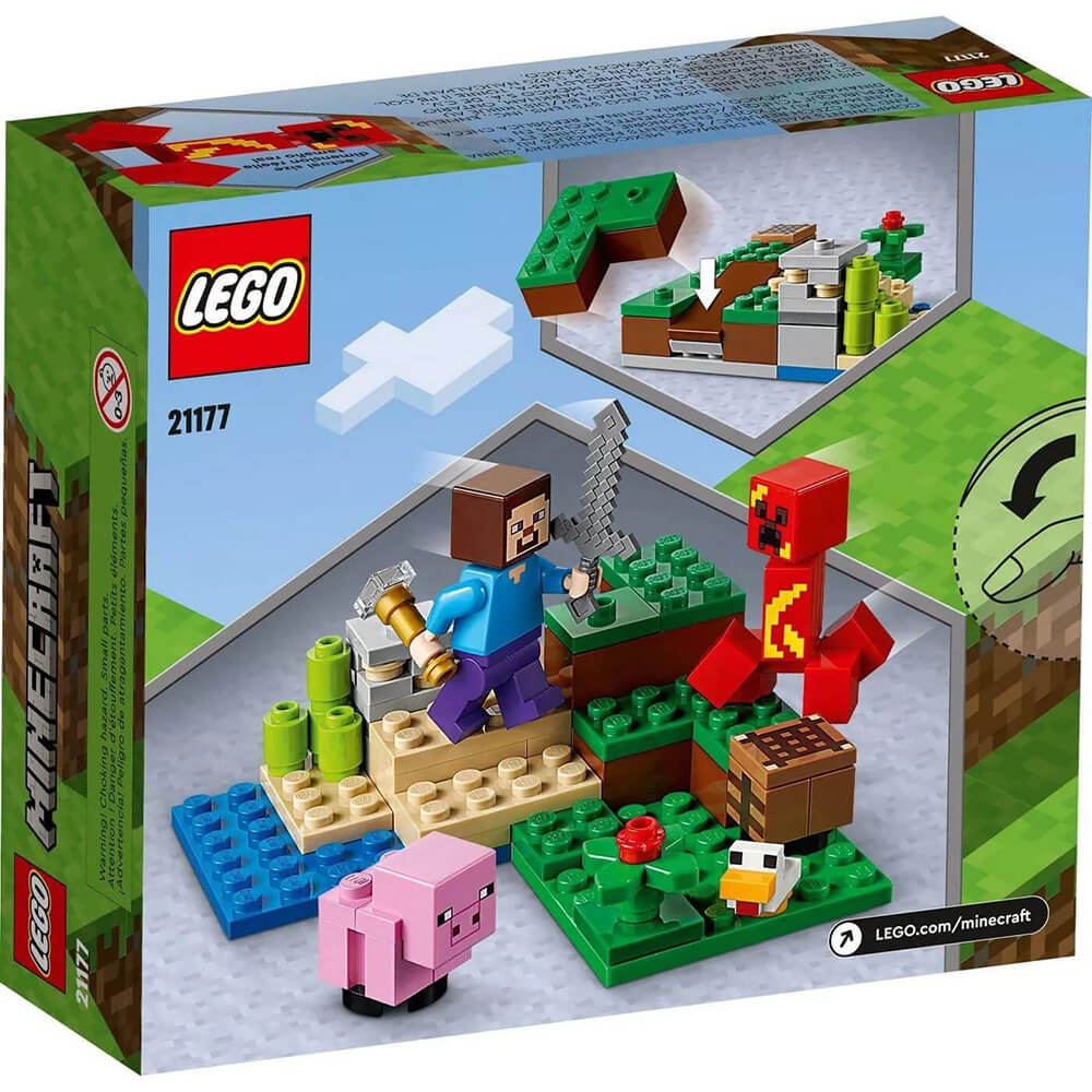LEGO Minecraft The Creeper Ambush 72 Piece Building Set (21177)