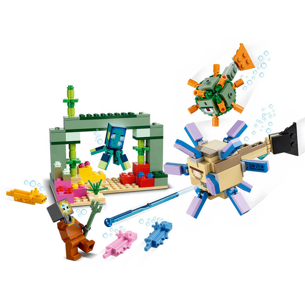 LEGO Minecraft The Guardian Battle 255 Piece Building Set (21180)