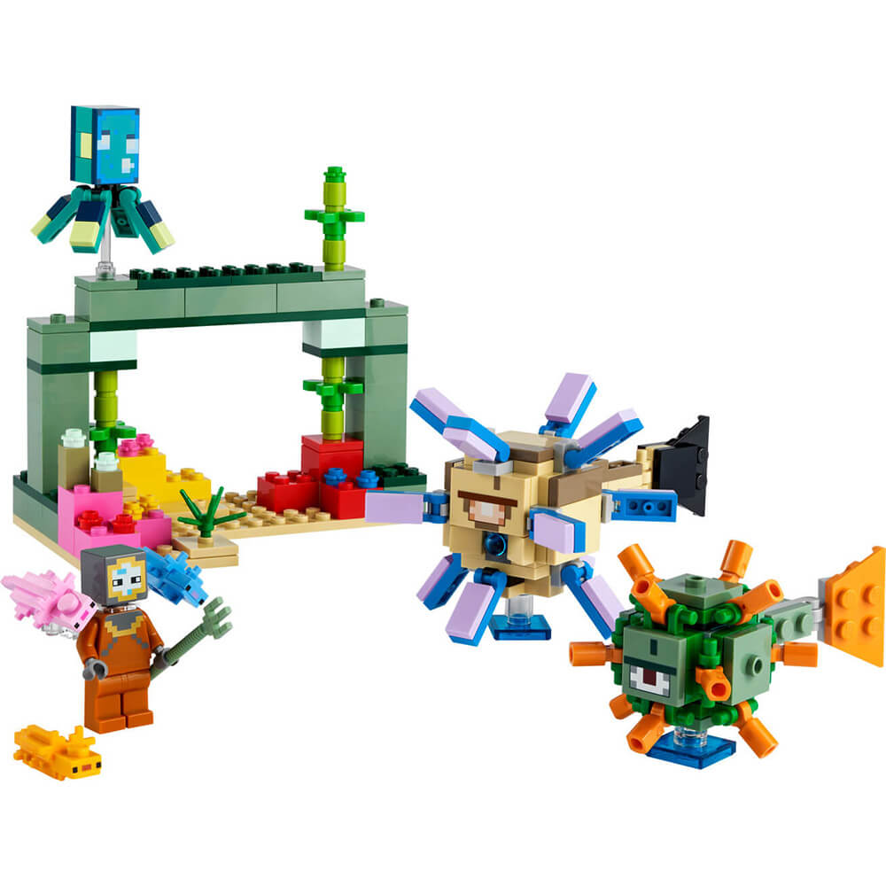 LEGO Minecraft The Guardian Battle 255 Piece Building Set (21180)