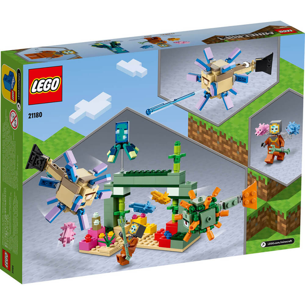 LEGO Minecraft The Guardian Battle 255 Piece Building Set (21180)