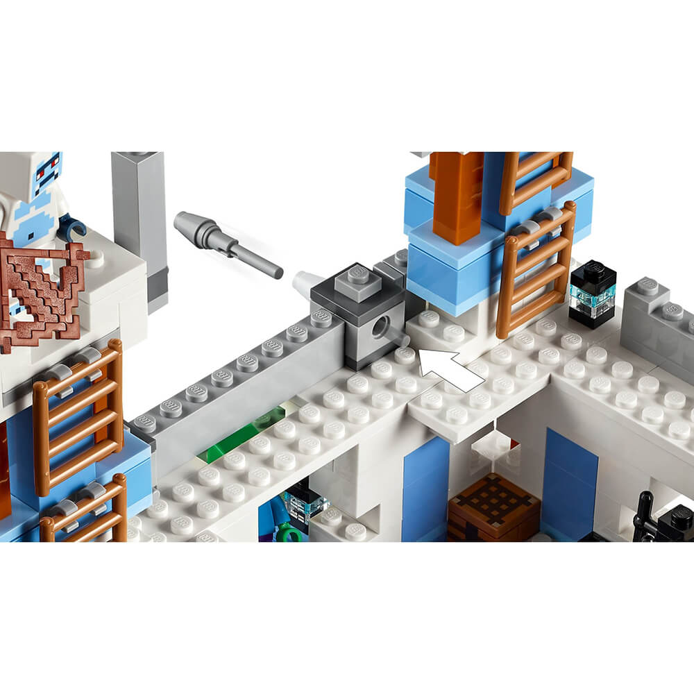 manuskript Whitney At øge LEGO® Minecraft® The Ice Castle 21186 Building Kit (499 Pieces)