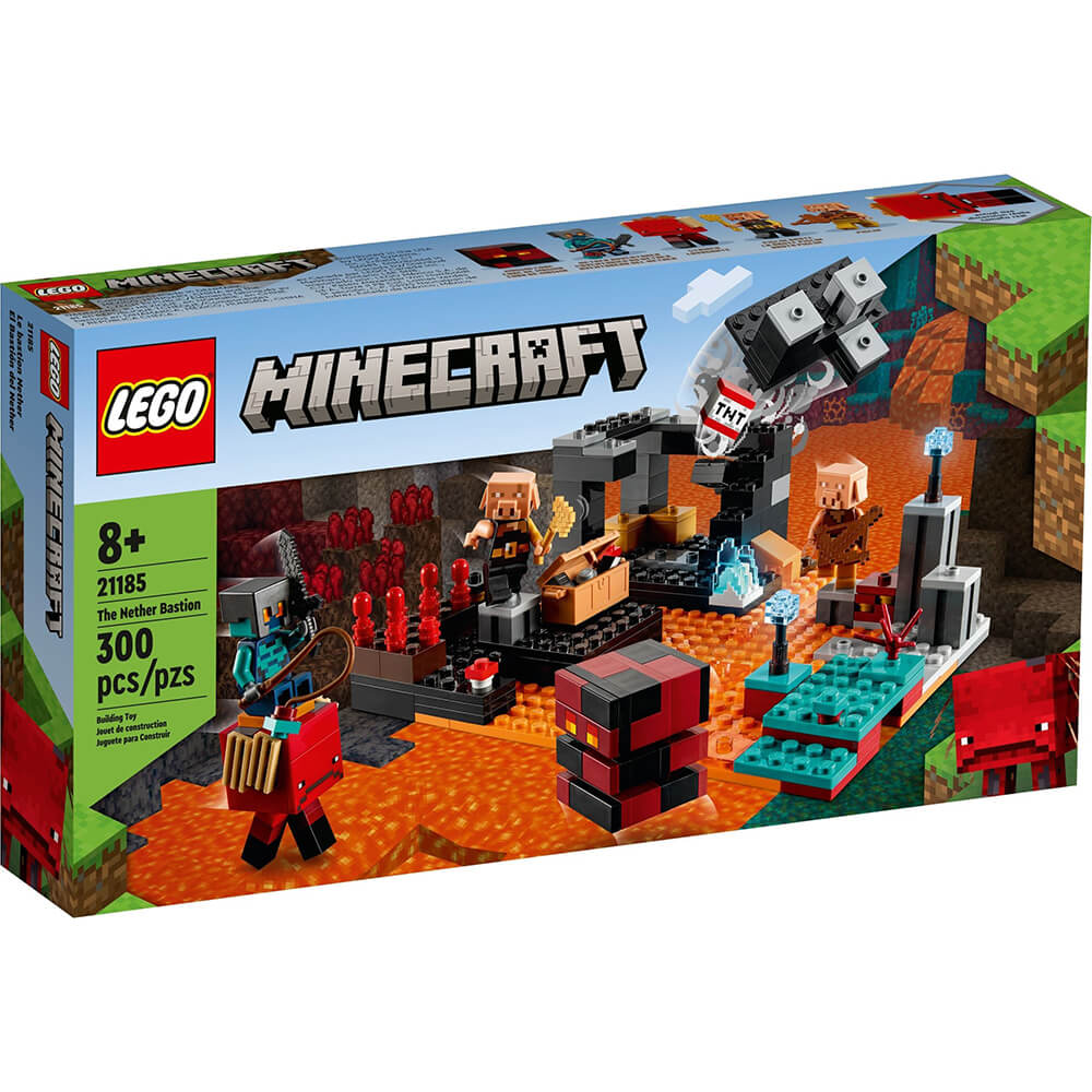 LEGO® Minecraft® The Nether Bastion 21185 Building Kit (300 Pieces)