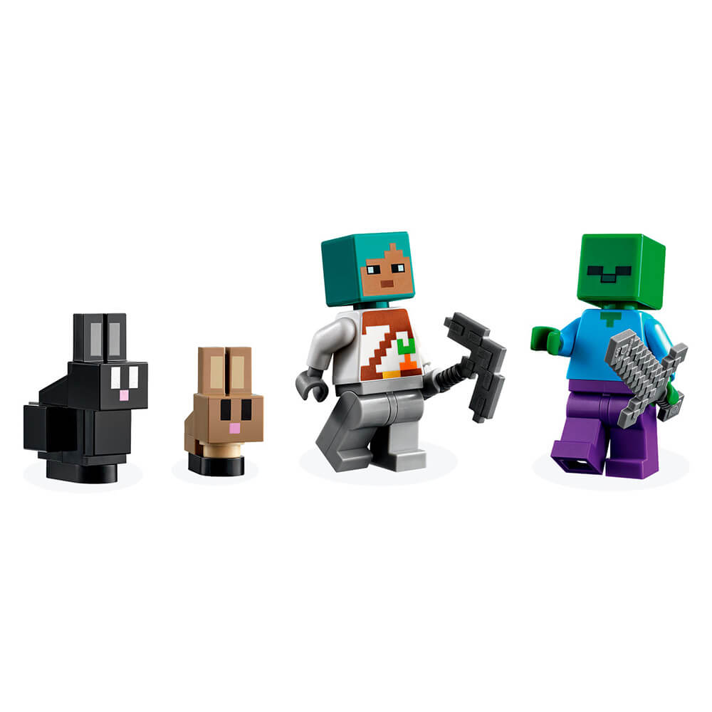 LEGO Minecraft The Rabbit Ranch 340 Piece Building Set (21181)