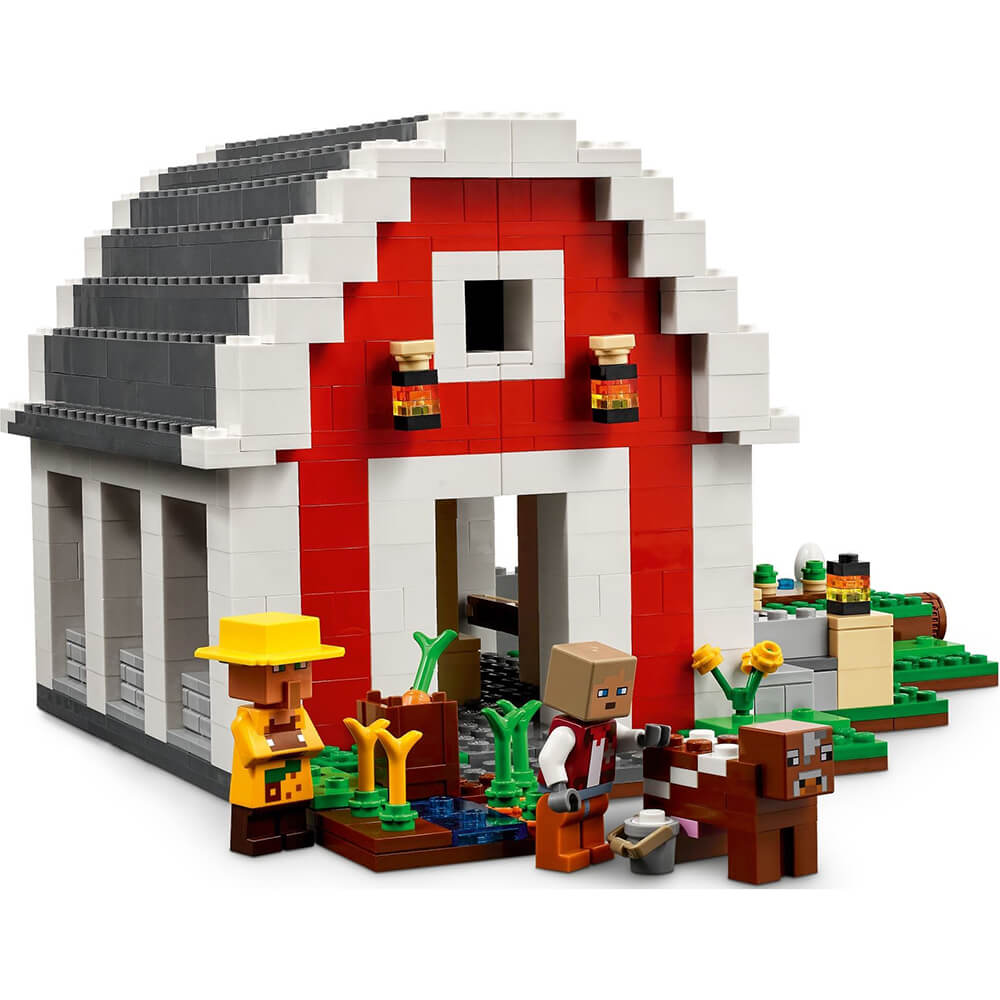 LEGO® Minecraft® The Red Barn 21187 Building Kit (799 Pieces)