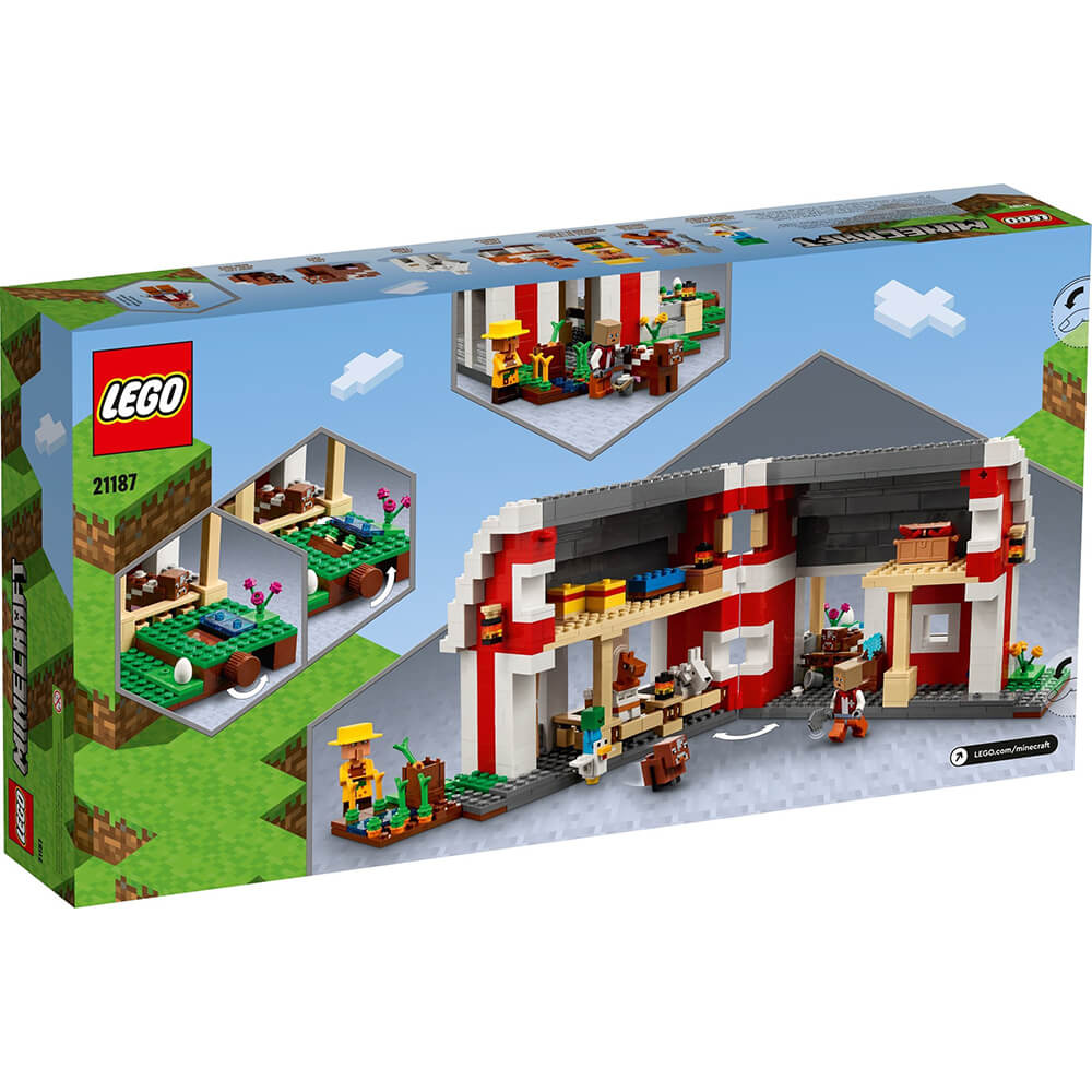 LEGO® Minecraft® The Red Barn 21187 Building Kit (799 Pieces)