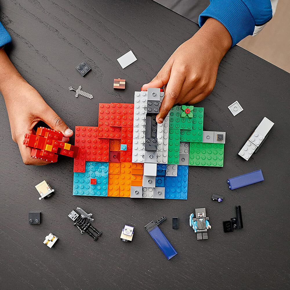 LEGO Minecraft The Ruined Portal 316 Piece Building Set (21172)