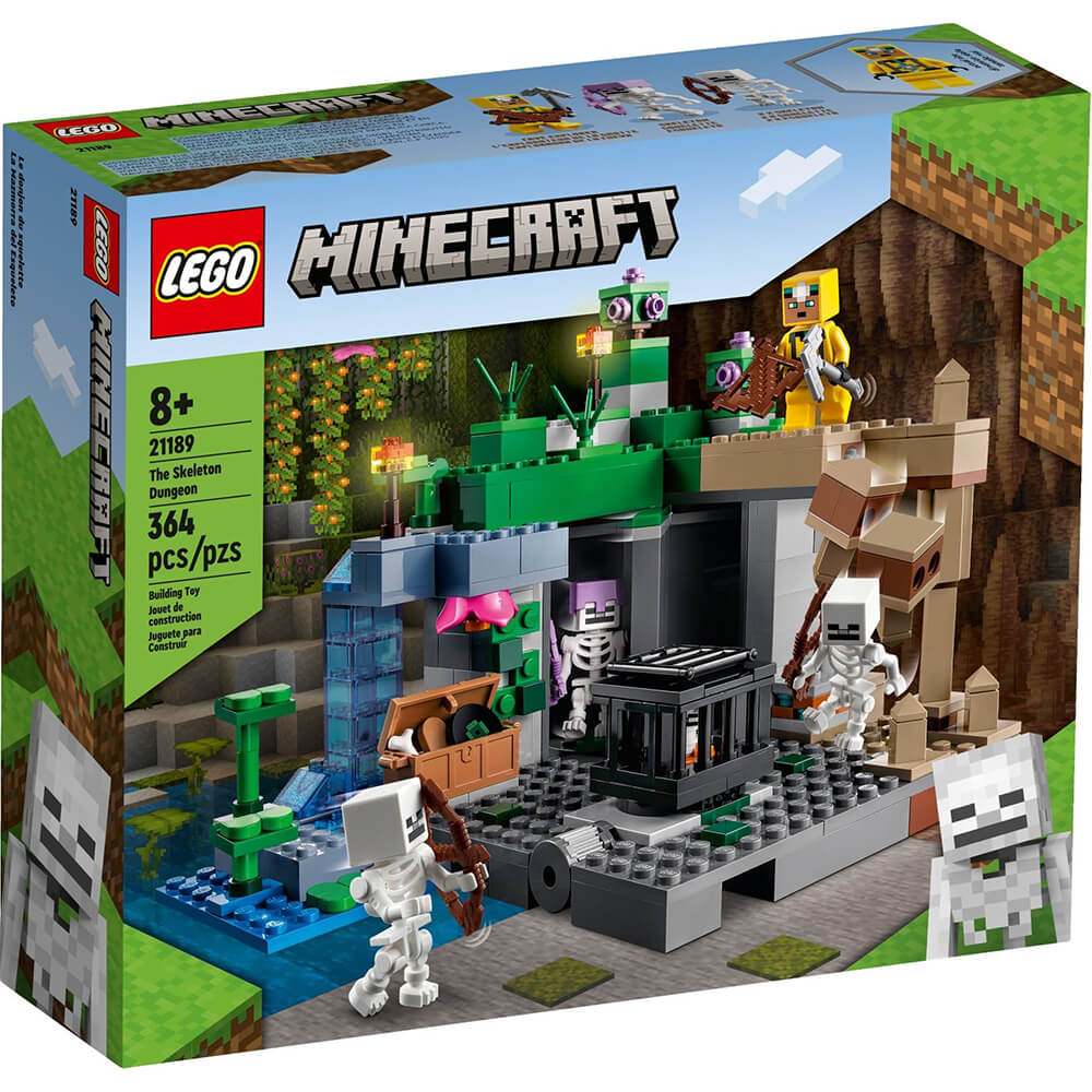 LEGO® Minecraft® The Skeleton Dungeon 21189 Building Kit (364 Pieces)