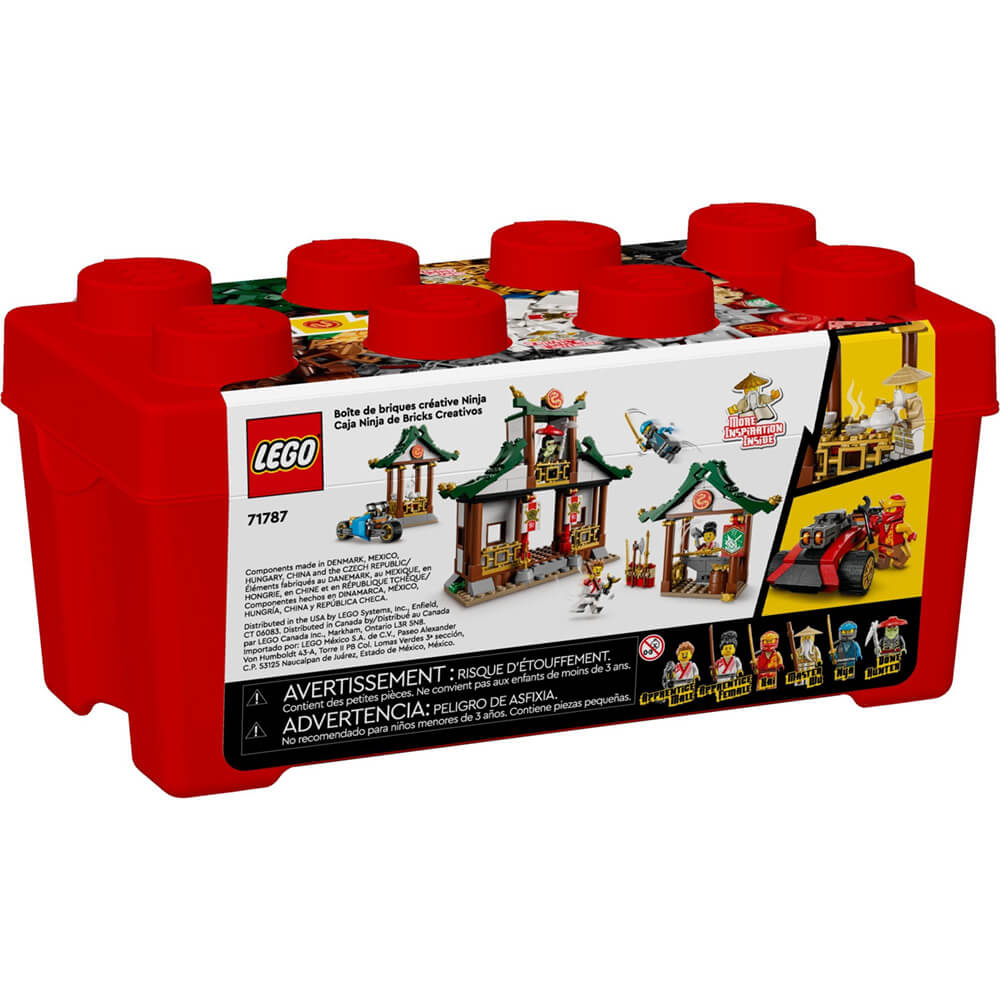 LEGO® Ninjago® Creative Ninja Brick Box 530 Piece Building Kit (71787)