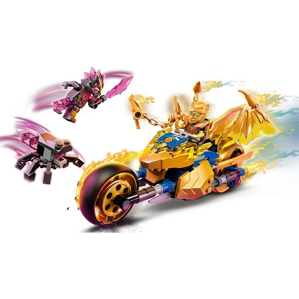 LEGO® NINJAGO® Jay’s Golden Dragon Motorbike 71768 Building Kit (137 Pieces)