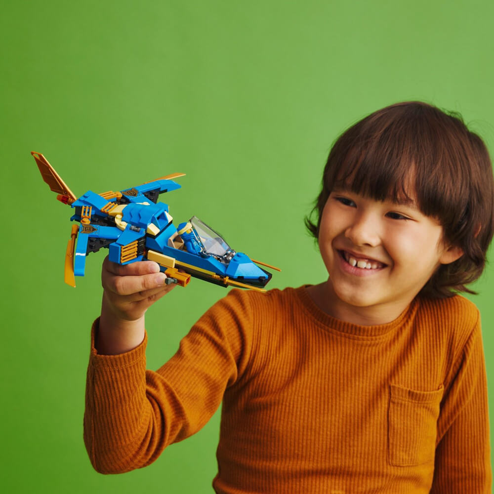 LEGO® Ninjago® Jay’s Lightning Jet EVO 146 Piece Building Kit (71784)