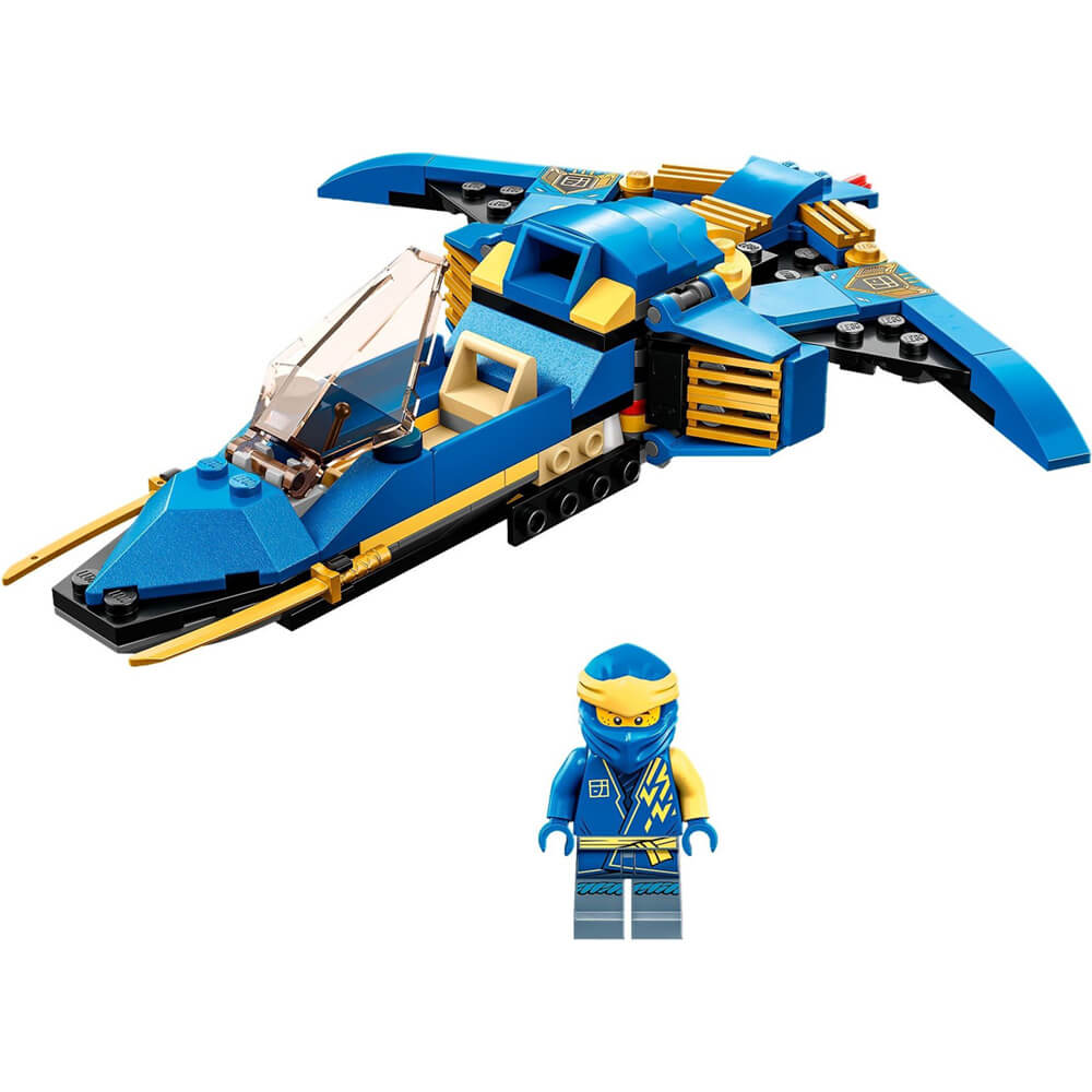 LEGO® Ninjago® Jay’s Lightning Jet EVO 146 Piece Building Kit (71784)