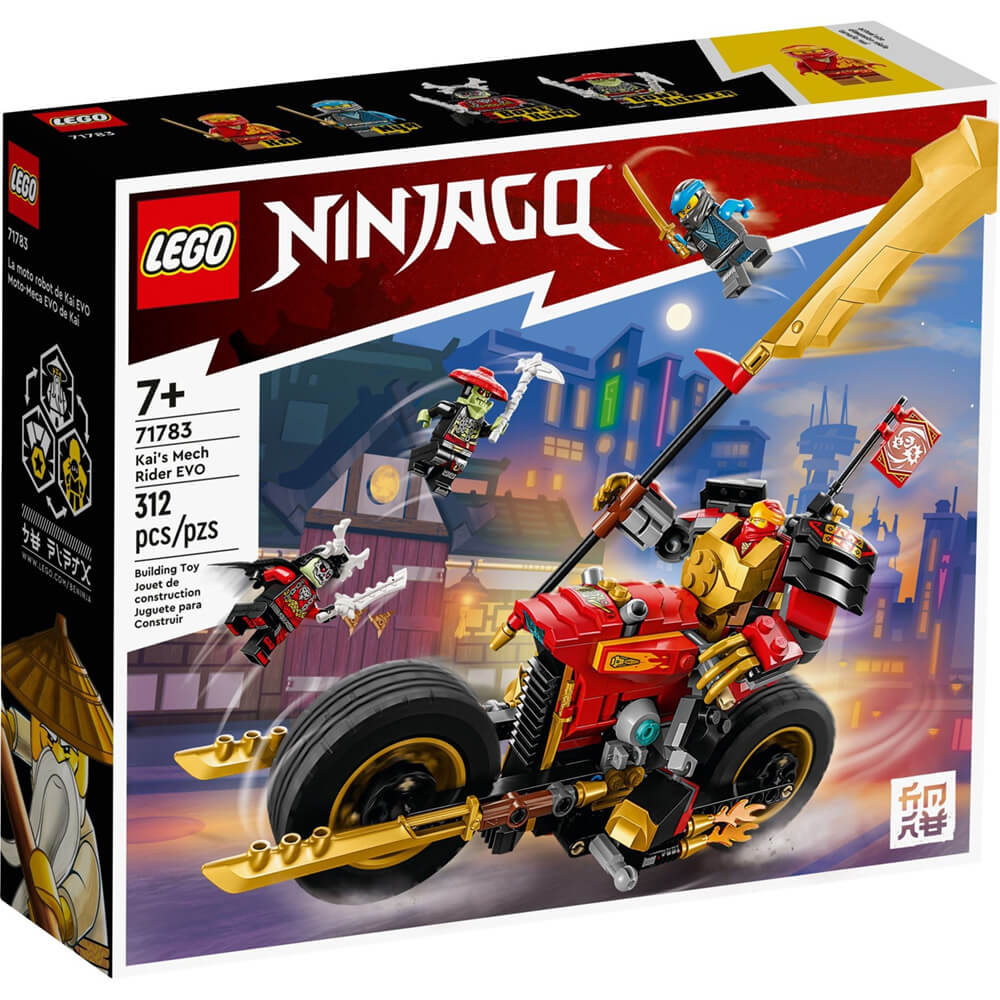 LEGO® Ninjago® Kai’s Mech Rider EVO 312 Piece Building Kit (71783)