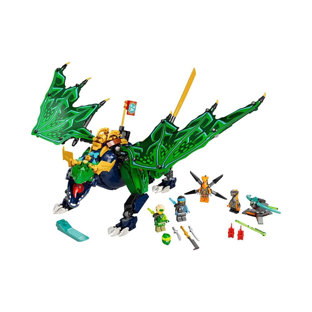 LEGO Ninjago Lloyd’s Legendary Dragon 747 Piece Building Set (71766)