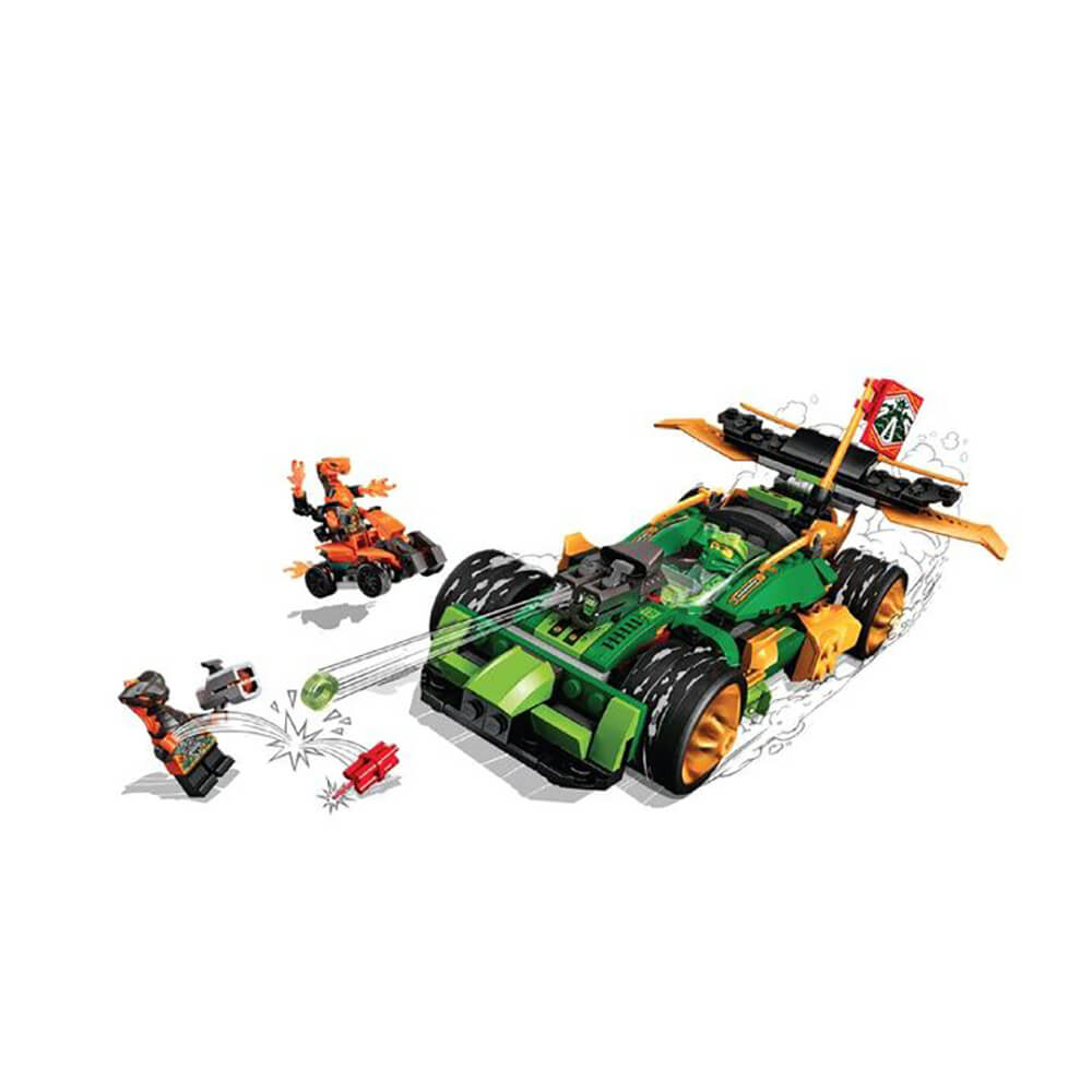 LEGO Ninjago Lloyd’s Race Car EVO 279 Piece Building Set (71763)