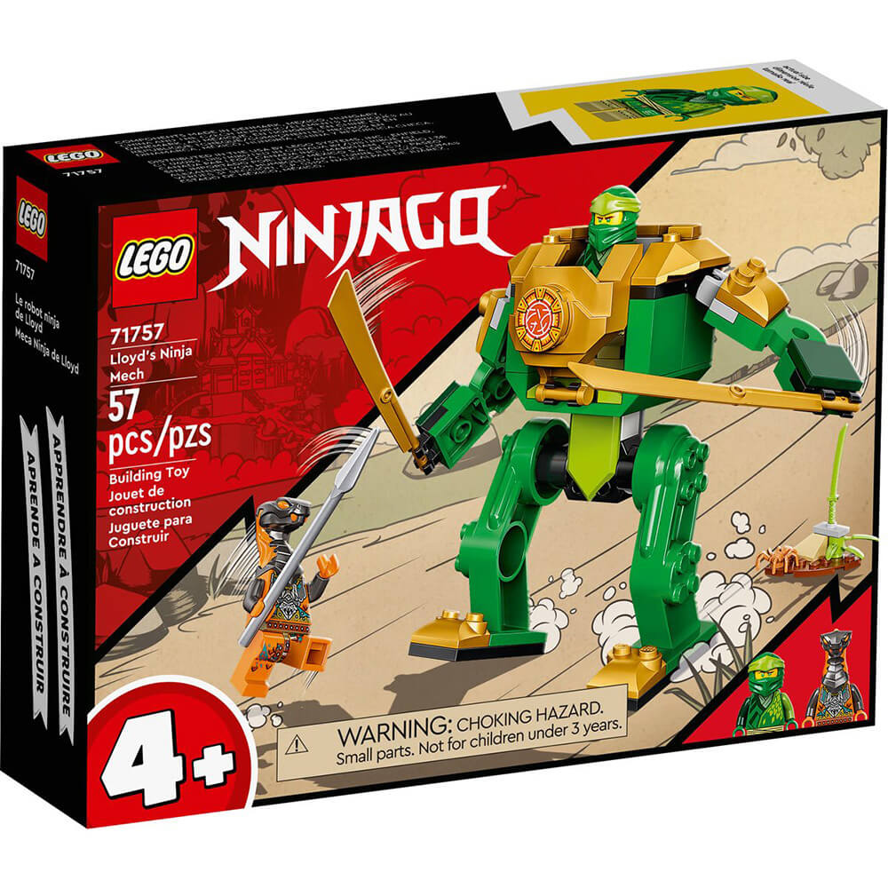 LEGO Ninjago Lloyd's Ninja Mech 57 Piece Building Set (71757)