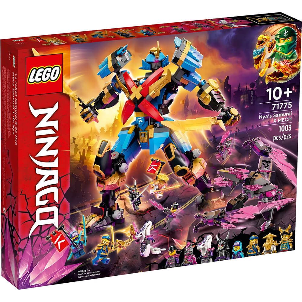 LEGO® NINJAGO® Nya’s Samurai X MECH 71775 Building Kit (1,003 Pieces)