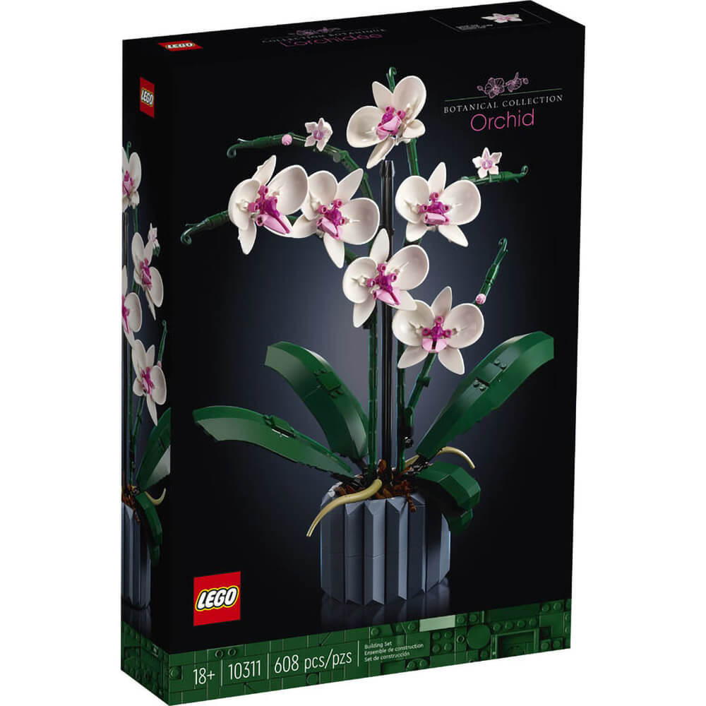 LEGO® Creator Expert Orchid 10311 Plant Decor Building Kit (608 Pieces)