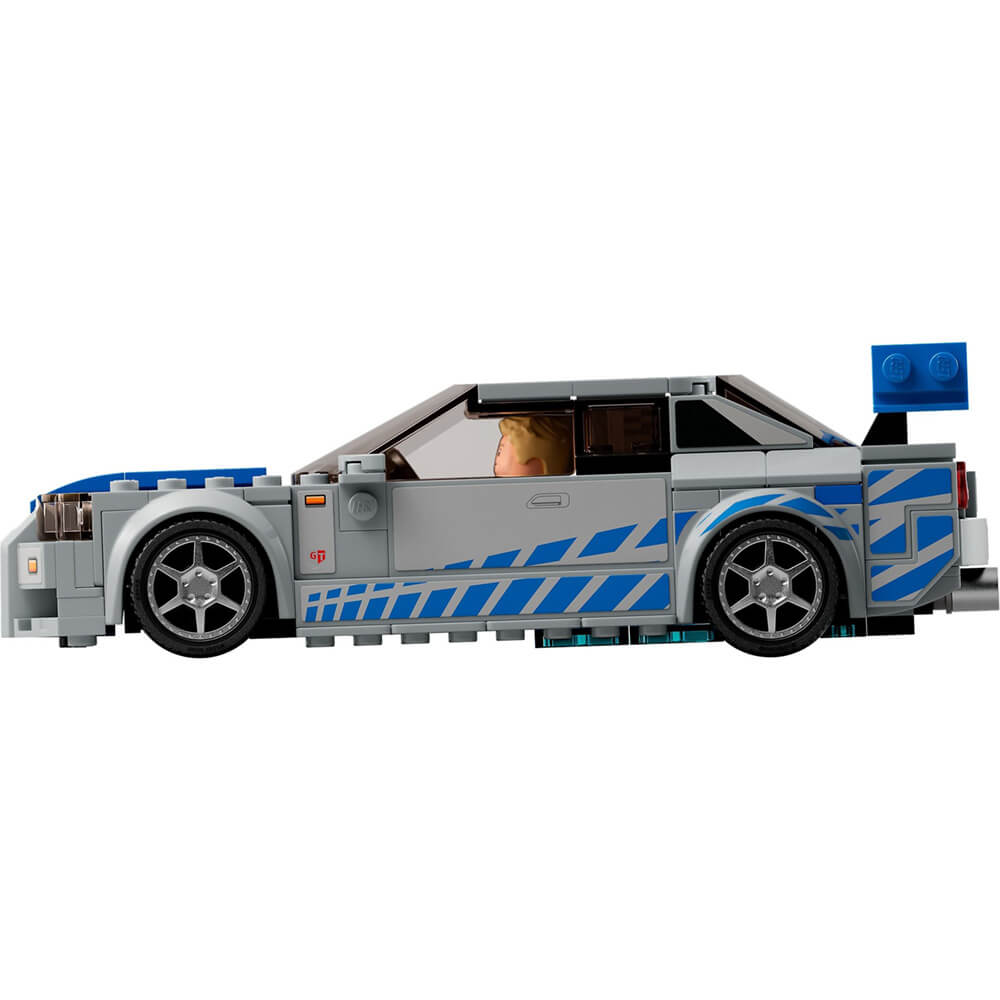 LEGO® Speed Champions Fast and the Furious 2 Fast 2 Furious Nissan Skyline GT-R (R34) 319 Piece Building Kit (76917)