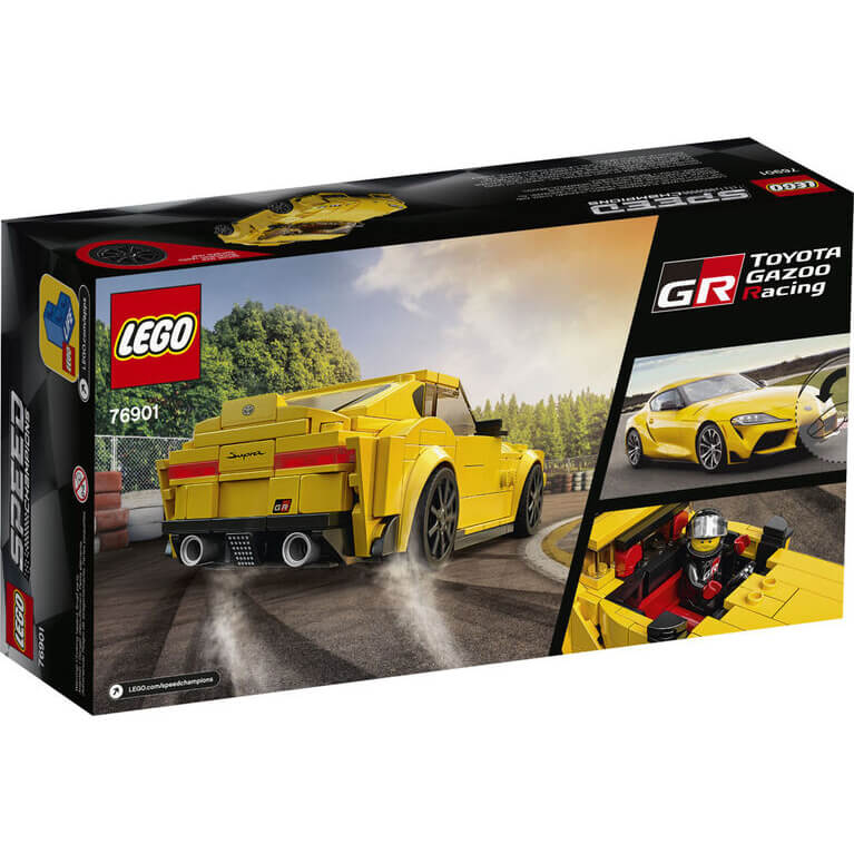 LEGO Speed Champions Toyota GR Supra 299 Piece Building Set (76901)