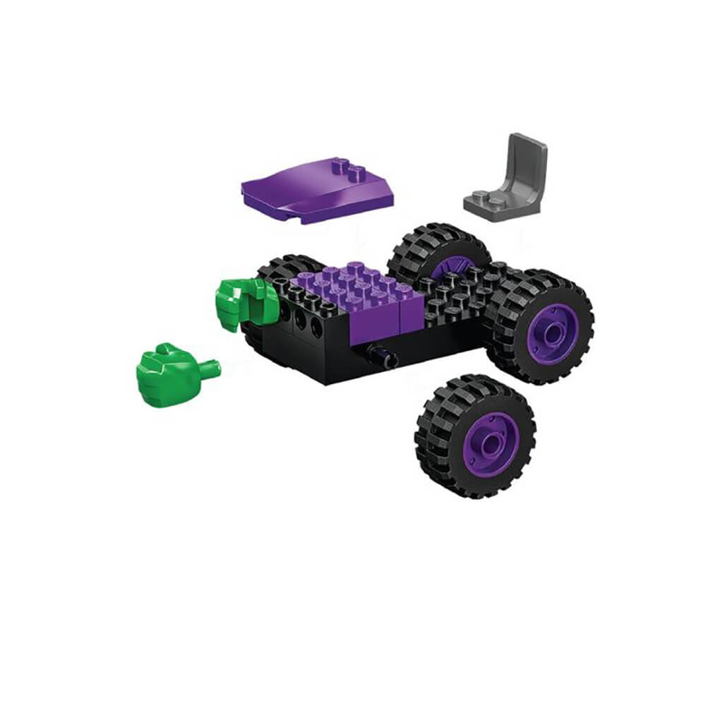 LEGO Spidey Amazing Friends Hulk vs. Rhino Truck Showdown 110 Piece Building Set (10782)
