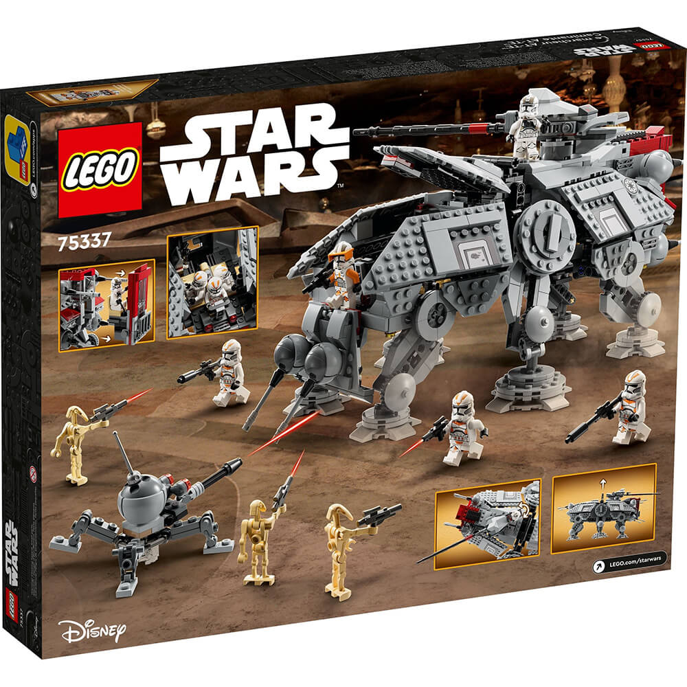 LEGO® Star Wars™ AT-TE™ Walker 75337 Building Kit (1,082 Pieces)