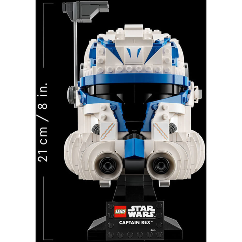 LEGO® Star Wars™ Captain Rex™ Helmet 854 Piece Building Kit (75349)