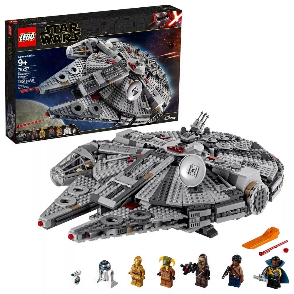 LEGO Star Wars Millennium Falcon 1353 Piece Set (75257)