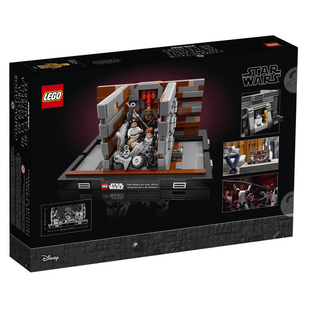 LEGO® Star Wars™ Death Star™ Trash Compactor Diorama 75339 Building Kit (802 Pcs)