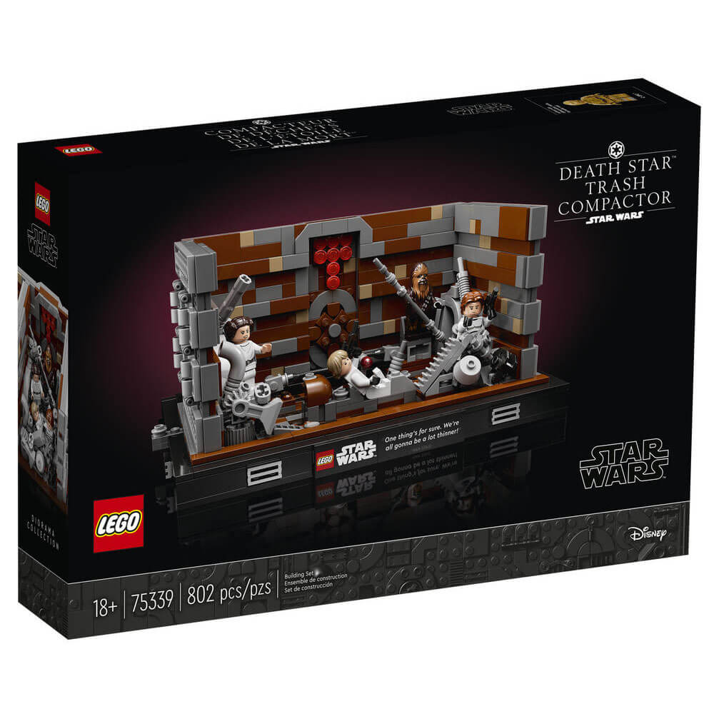 LEGO® Star Wars™ Death Star™ Trash Compactor Diorama 75339 Building Kit (802 Pcs)