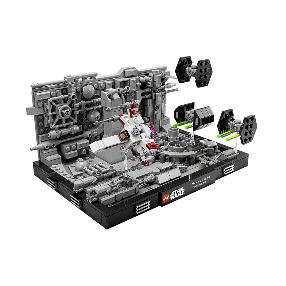 LEGO® Star Wars™ Death Star™ Trench Run Diorama 75329 Building Kit (665 Pieces)