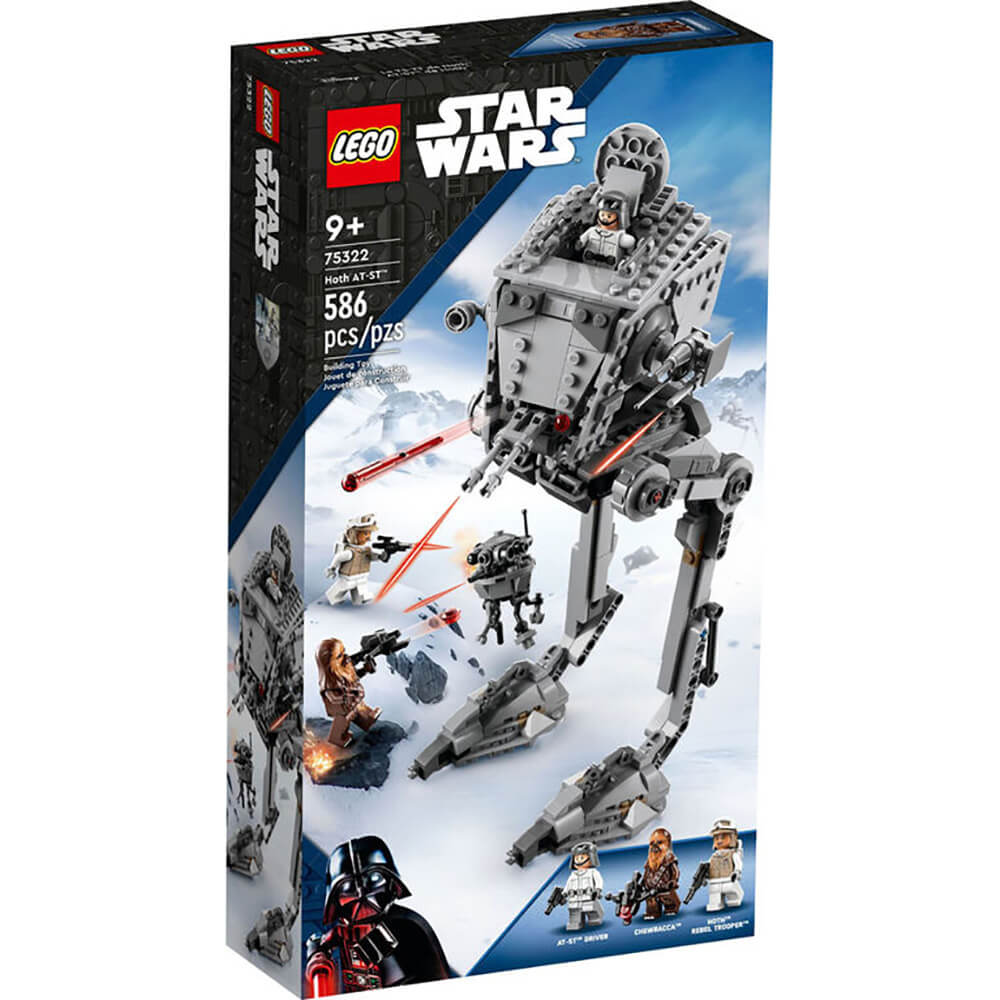LEGO Star Wars Hoth AT-ST 586 Piece Building Set (75322)