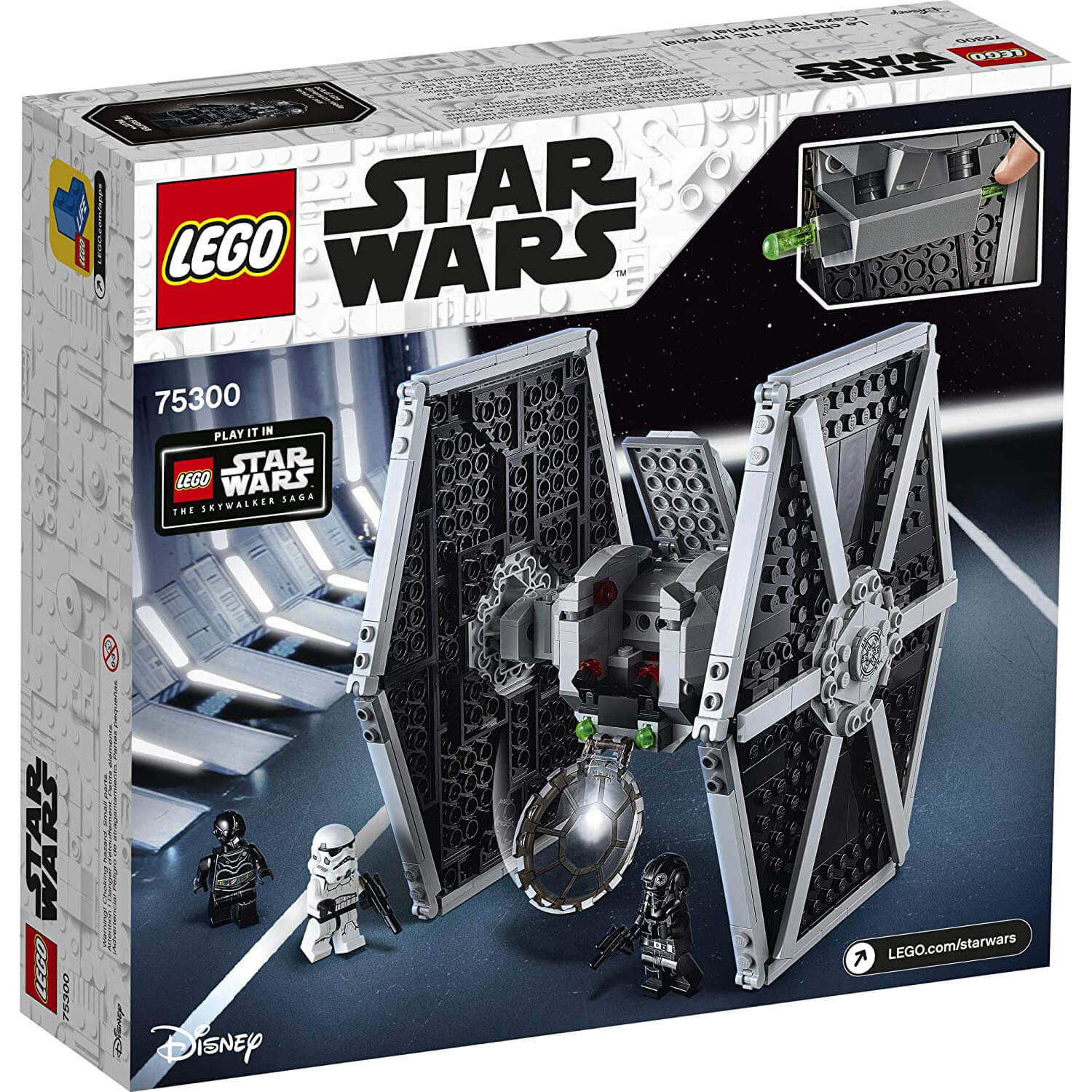 LEGO Star Wars Imperial TIE Fighter 432 Piece Building Set (75300)