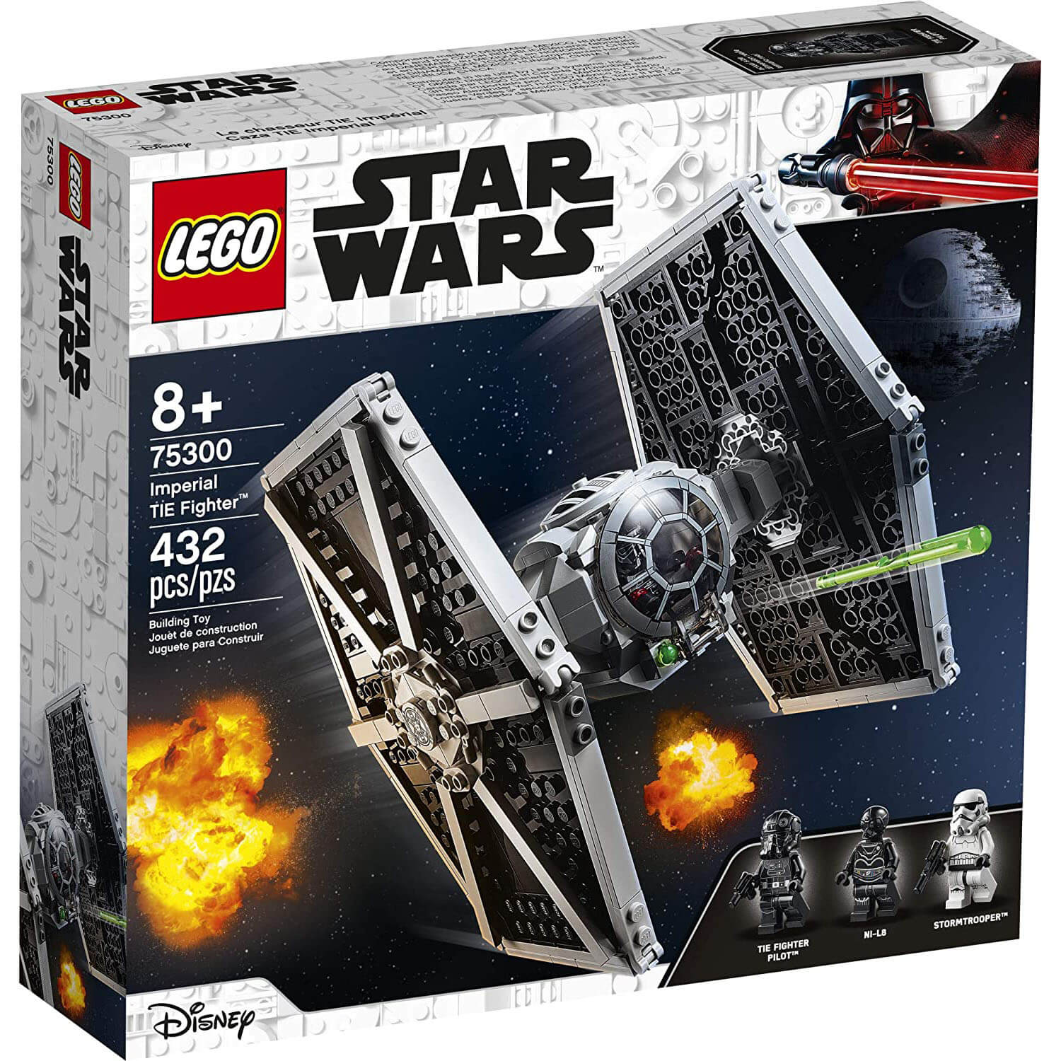 LEGO Star Wars Imperial TIE Fighter 432 Piece Building Set (75300)