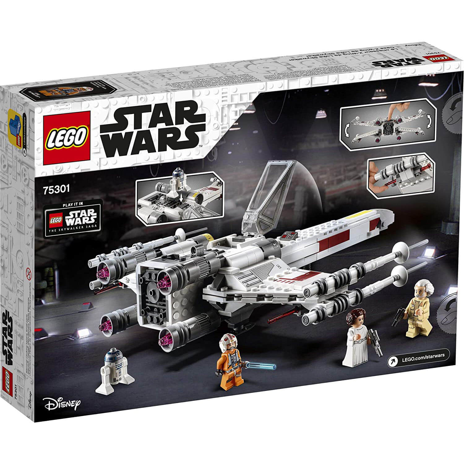 LEGO Star Wars Luke Skywalker's X-Wing Fighter 474 Pc Set (75301)