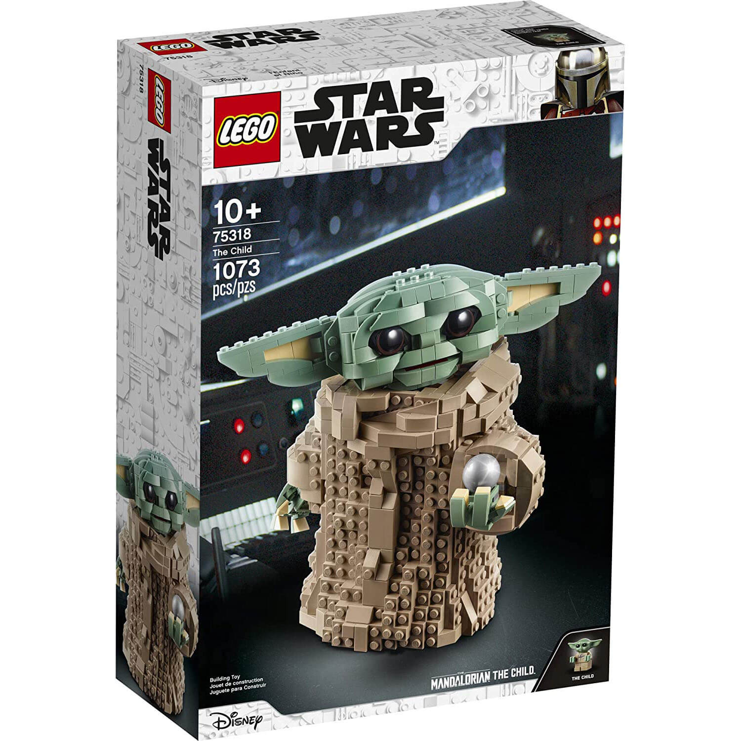 LEGO Star Wars Mandalorian The Child 1073 Piece Building Set (75318)