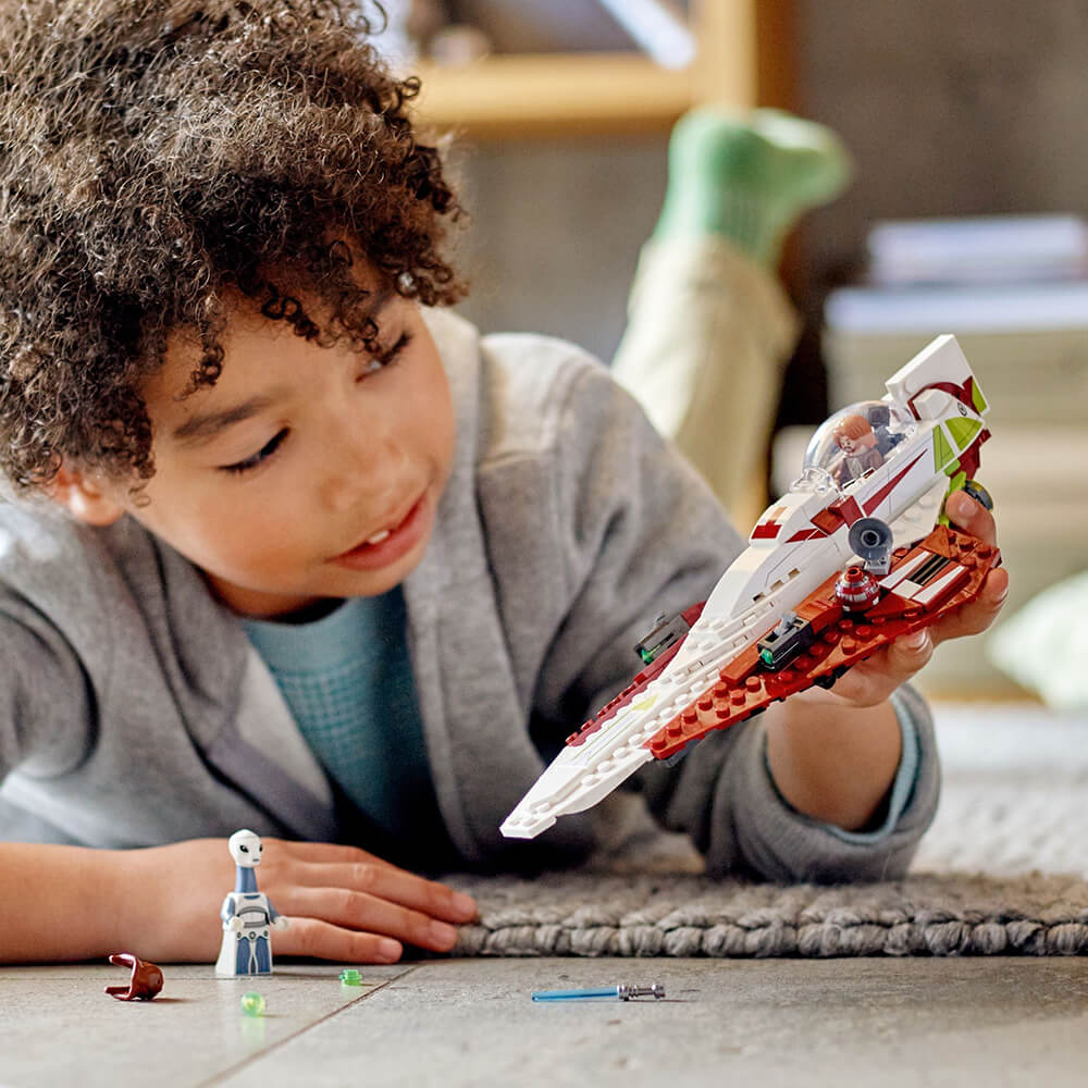 LEGO® Star Wars™ Obi-Wan Kenobi’s Jedi Starfighter™ 75333 Building Kit (282 Pieces)