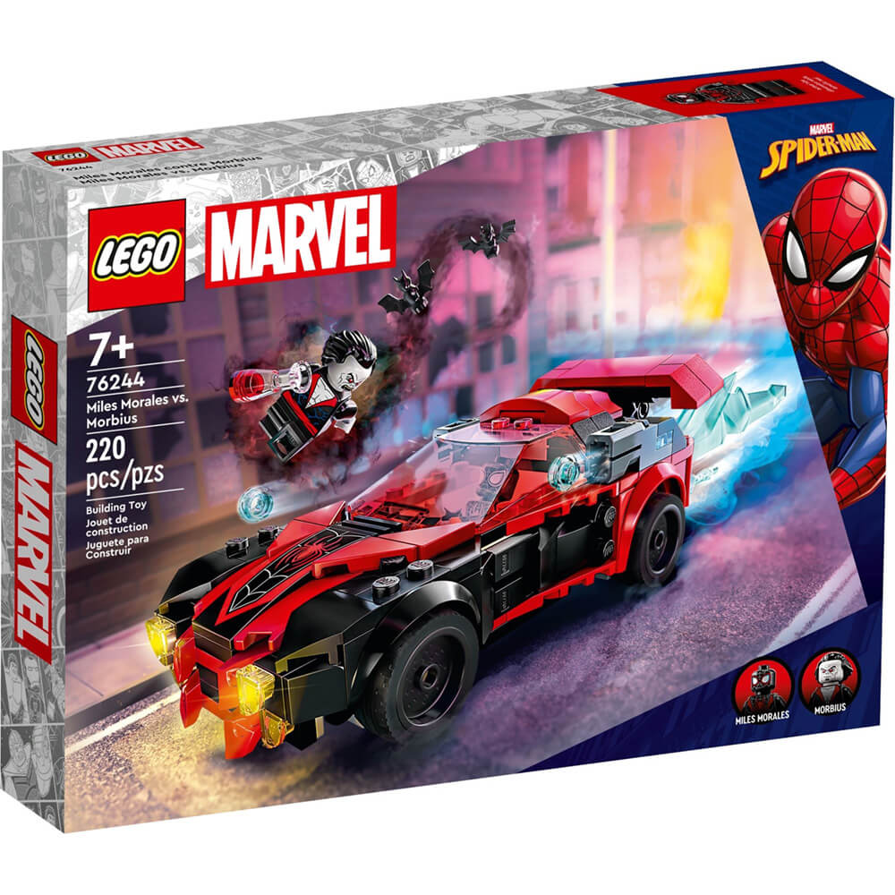 LEGO® Super Heroes Marvel Miles Morales vs. Morbius 220 Piece Building Kit (76244)