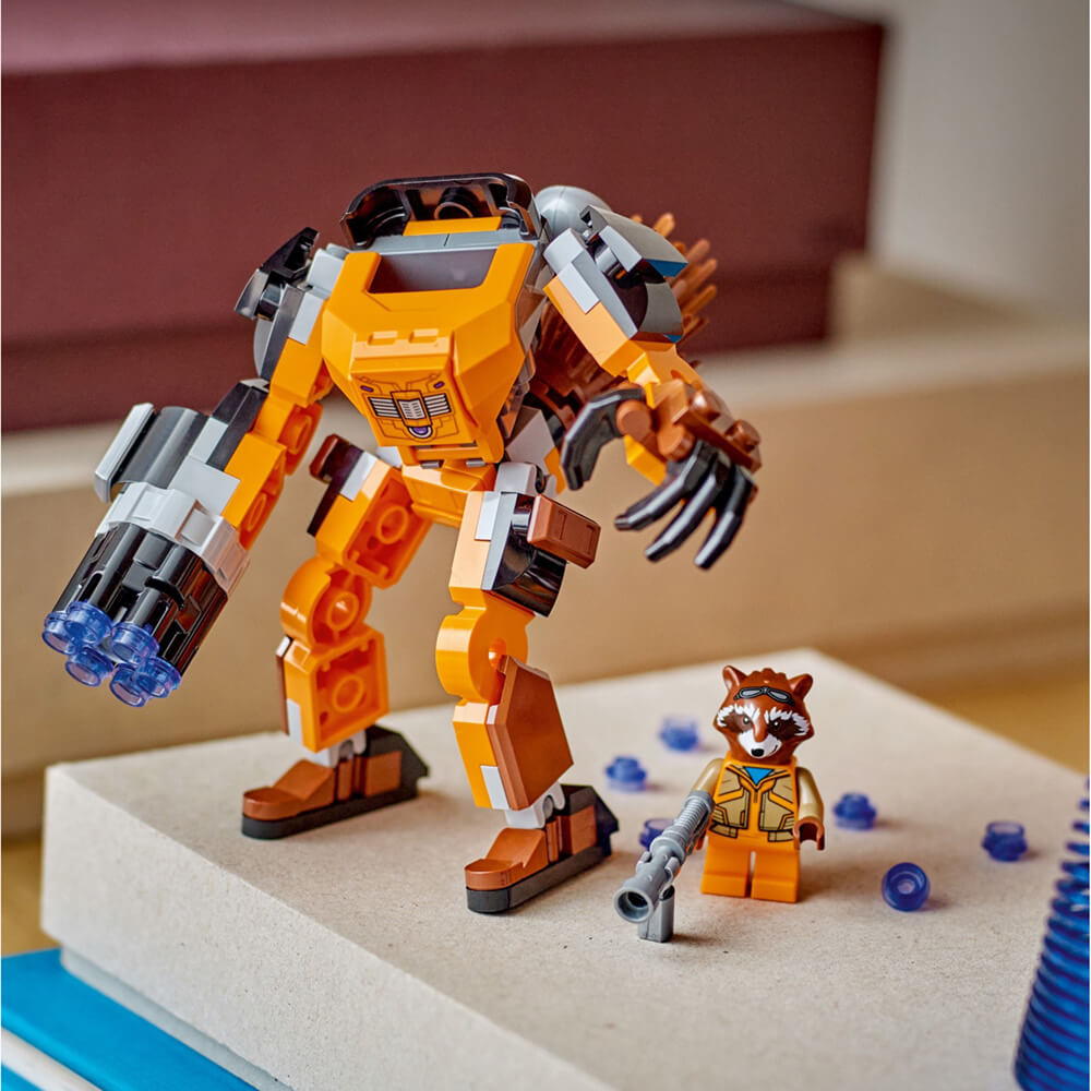 LEGO® Super Heroes Marvel Rocket Mech Armor 98 Piece Building Kit (76243)
