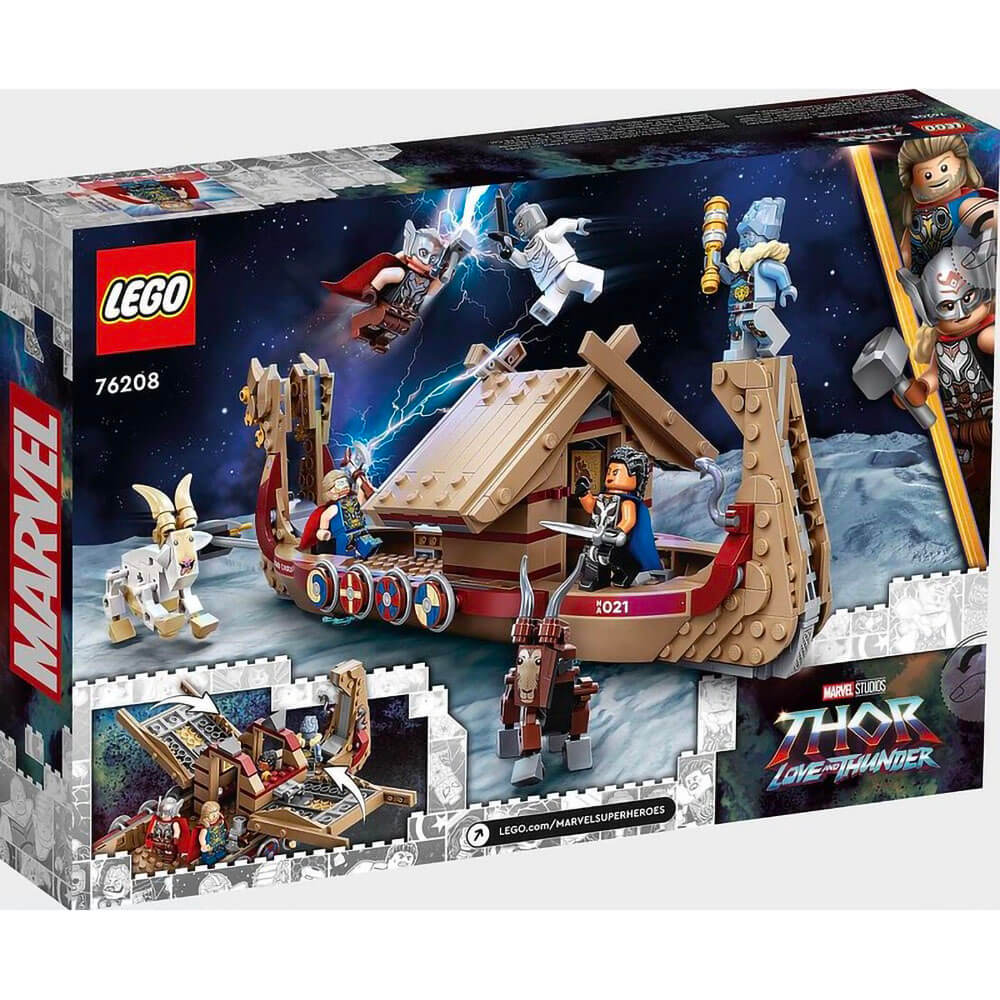 LEGO® Super Heroes Marvel The Goat Boat 76208 Building Kit (564 Pieces)