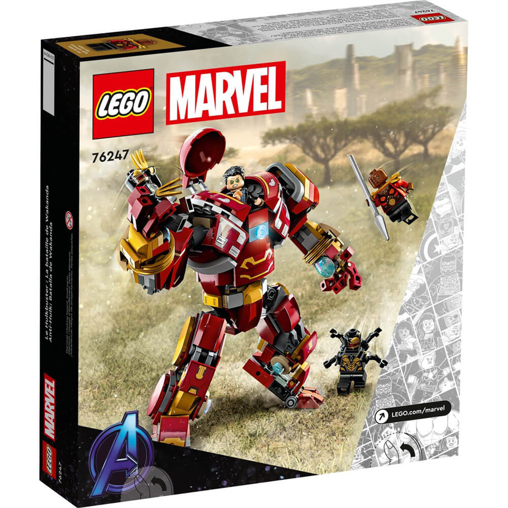 LEGO® Super Heroes Marvel The Hulkbuster: The Battle of Wakanda 385 Piece Building Kit (76247)