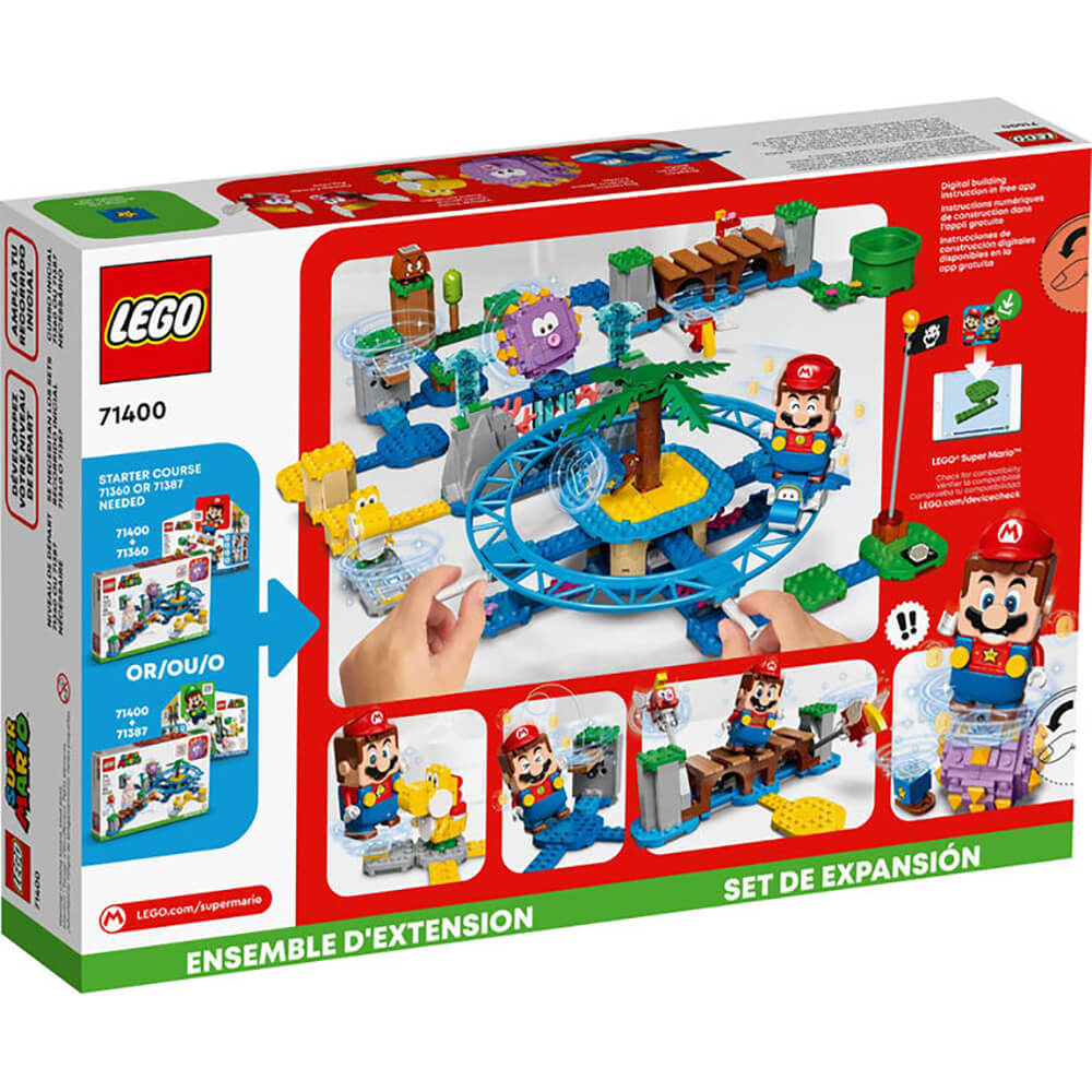 LEGO Super Mario Big Urchin Beach Ride Expansion 536 Piece Building Set (71400)