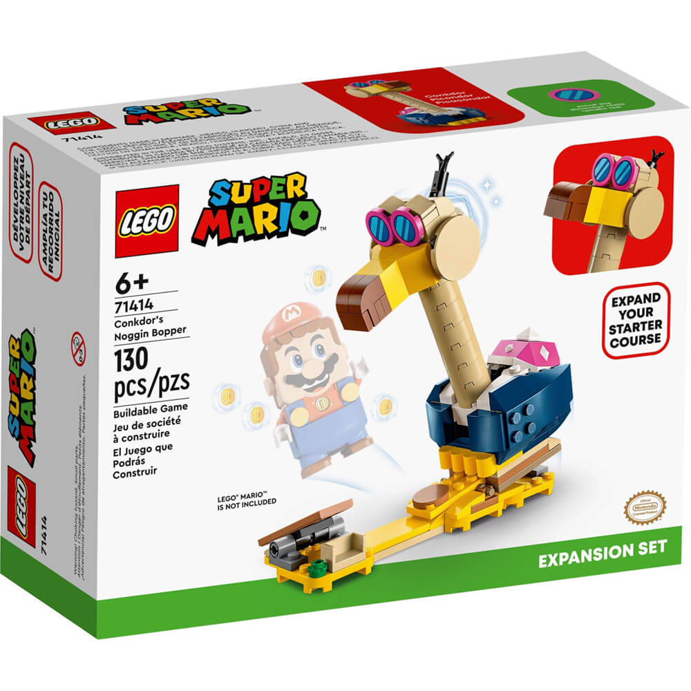 LEGO® Super Mario™ Conkdor's Noggin Bopper Expansion Set 130 Piece Building Kit (71414)