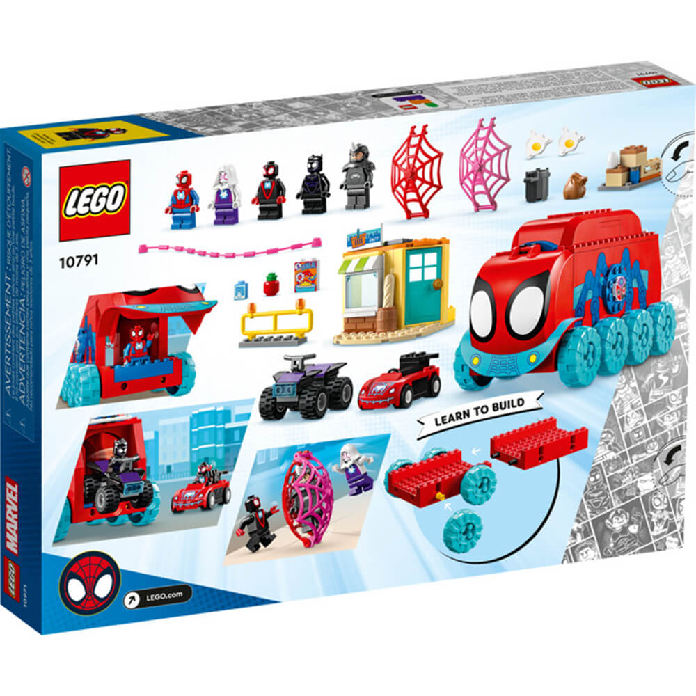 LEGO® Team Spidey's Mobile Headquarters 187 Piece Building Set (10791)