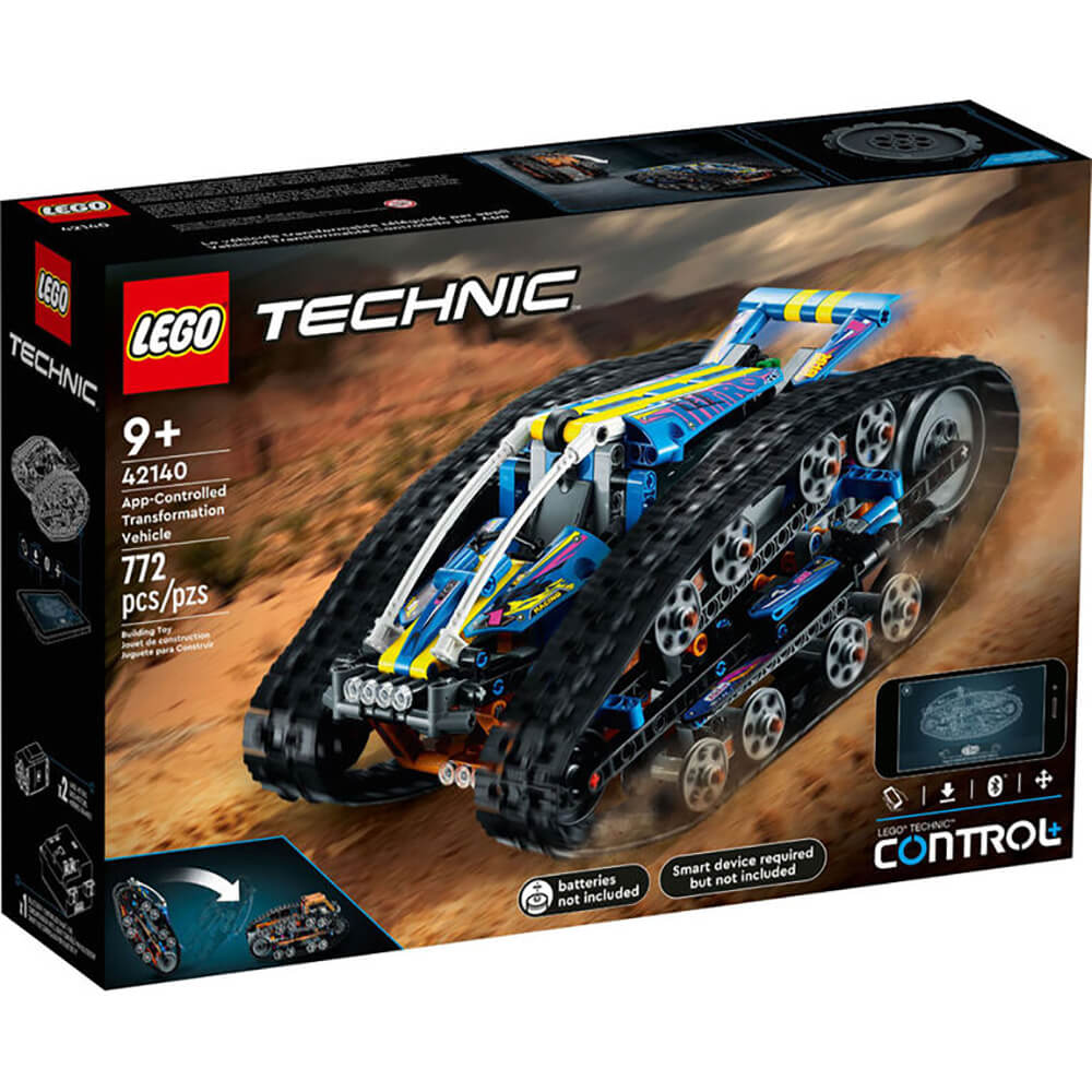LEGO Technic App-Controlled Transformation Vehicle 772 Piece Building Set (42140)