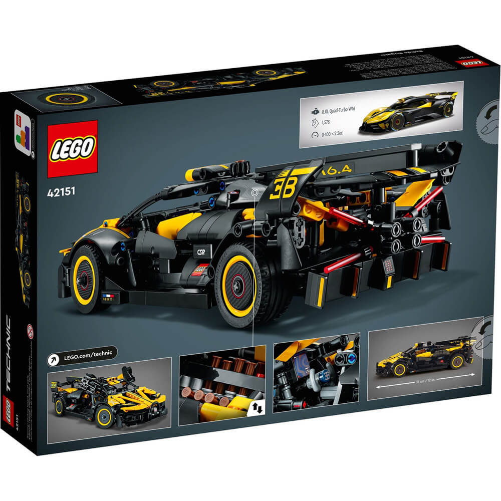 LEGO® Technic™ Bugatti Bolide 905 Piece Building Kit (42151)