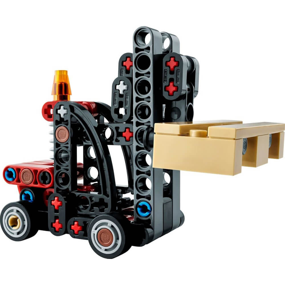 LEGO® Technic™ Forklift with Pallet 78 Piece Building Kit (30655)