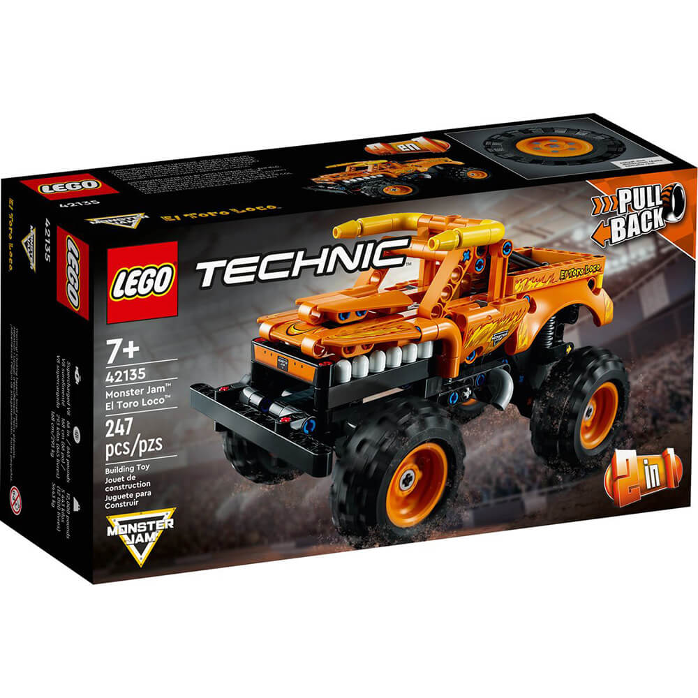 LEGO Technic Monster Jam El Toro Loco 247 Piece Building Set (42135)
