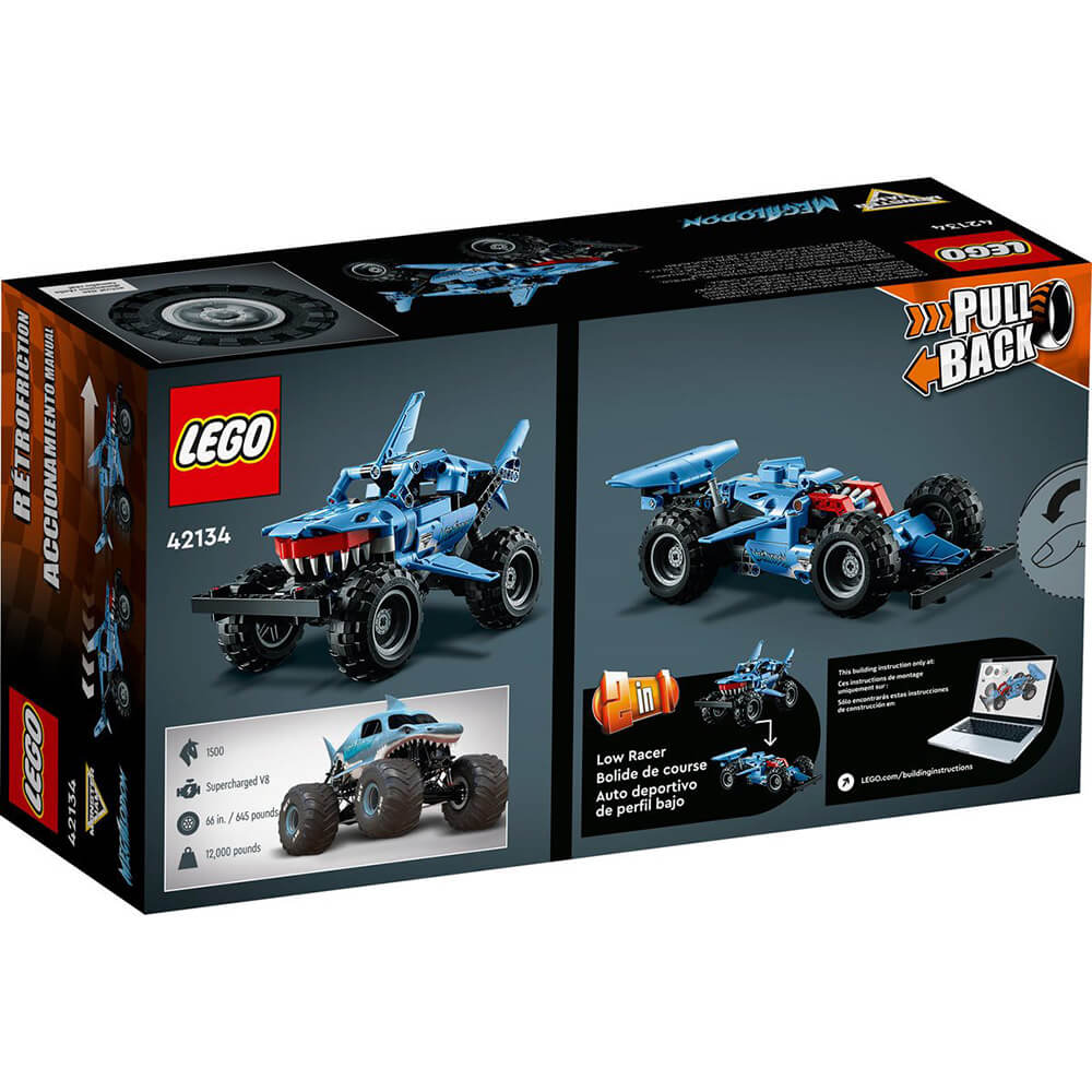 LEGO Technic Monster Jam Megalodon 260 Piece Building Set (42134)