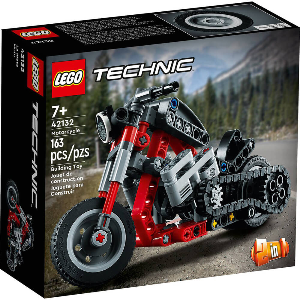 LEGO Technic Motorcycle 163 Piece Building Set (42132)